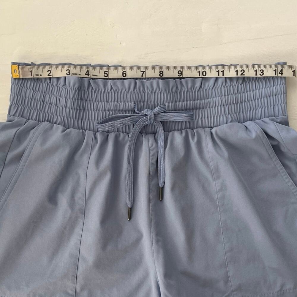 Abercrombie & Fitch Traveler Shorts Womens Size M Lt Blue Pockets Casual Pastel - Picture 9 of 13